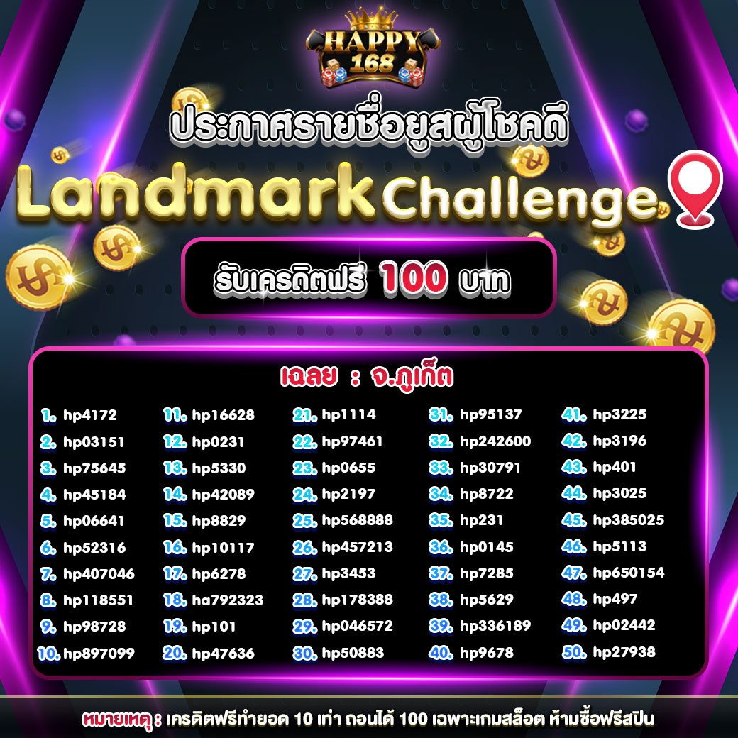กิจกรรม happy168